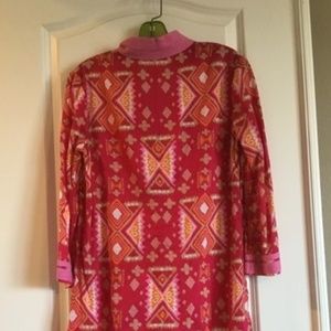 Tory Burch  pink multi-color tunic/dress